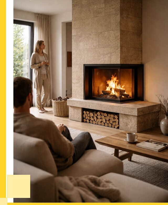 Угловые камины из кирпича установка в Рузаевке от 155520 р. ЭриданРзв