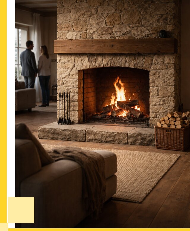 Открытые камины под ключ в Рузаевке от 155520 р. ЭриданРзв