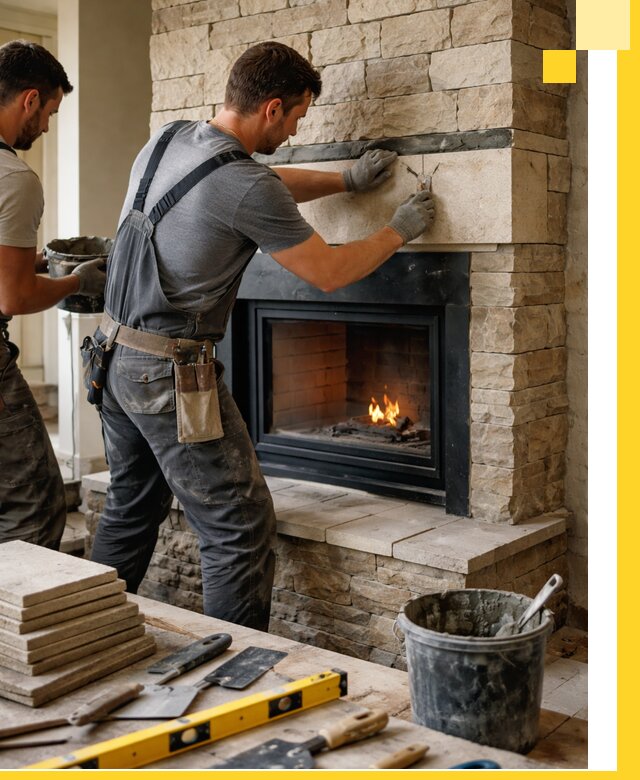 Проектирование и установка открытых каминов в Рузаевке