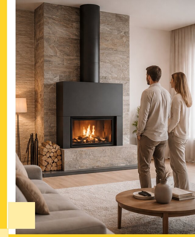 Закрытые камины под ключ в Рузаевке от 124416 р., ЭриданРзв