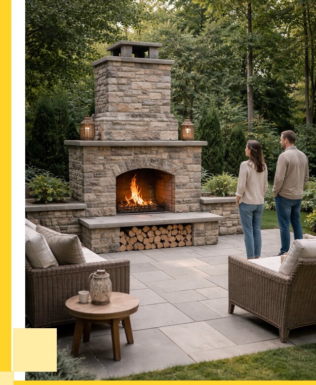 Уличные камины из кирпича в Рузаевке от 155520 р. | ЭриданРзв