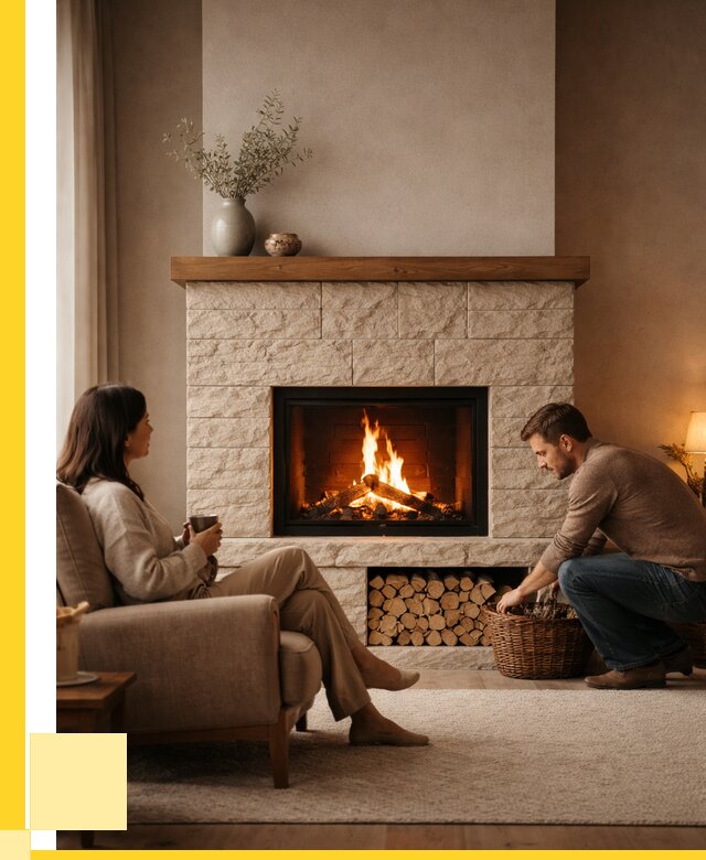 Камины для дома в Рузаевке под ключ от 155520 р. | ЭриданРзв