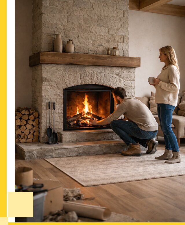 Камины для загородного дома в Рузаевке от 362880 р., ЭриданРзв