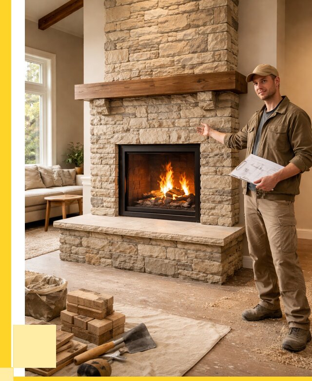 Камины под ключ в Рузаевке от 186624 р. | ЭриданРзв — установка