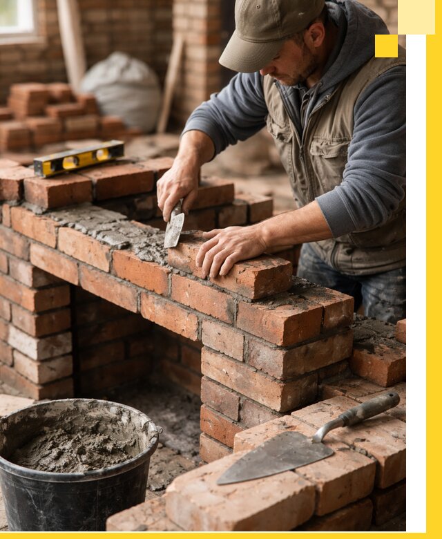 Кладка каминов под ключ в Рузаевке профессиональная отделка и монтаж