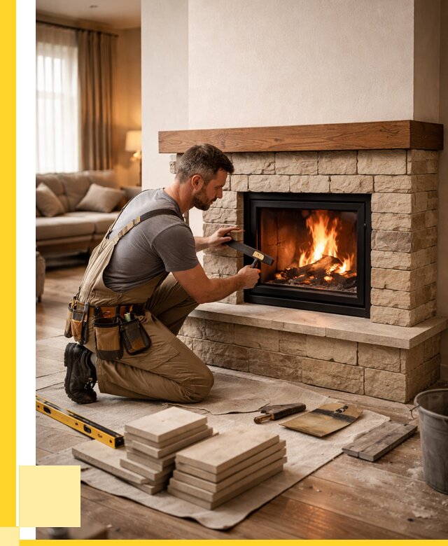 Строительство каминов в Рузаевке от 155520 р., ЭриданРзв - под ключ