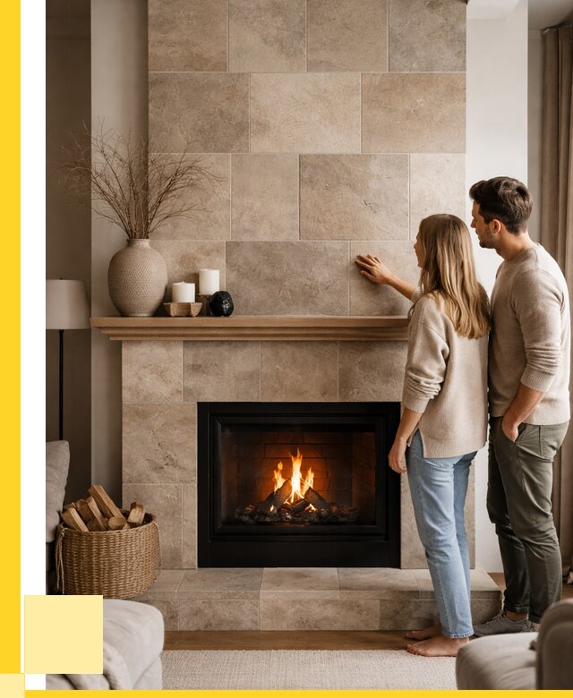 Облицовка каминов керамогранитом в Рузаевке от 4666 р. | ЭриданРзв