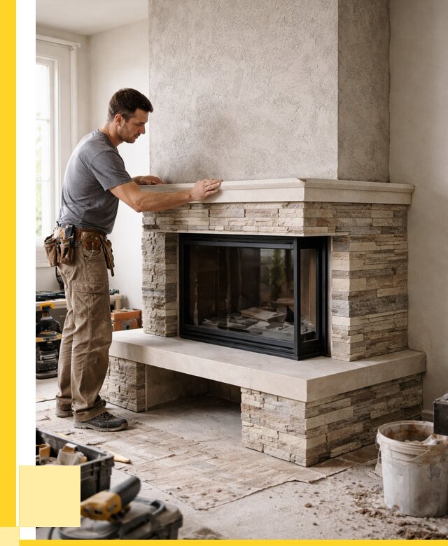 Изготовление каминов под ключ в Рузаевке от 155520 р. | ЭриданРзв