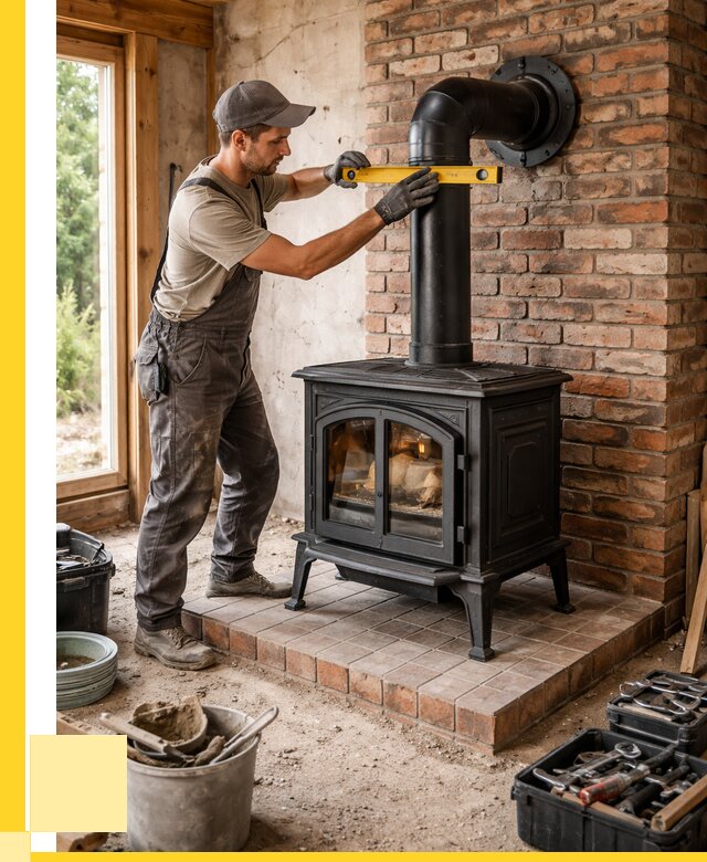 Монтаж печей установка банной печи в Рузаевке от 15552 р. | ЭриданРзв