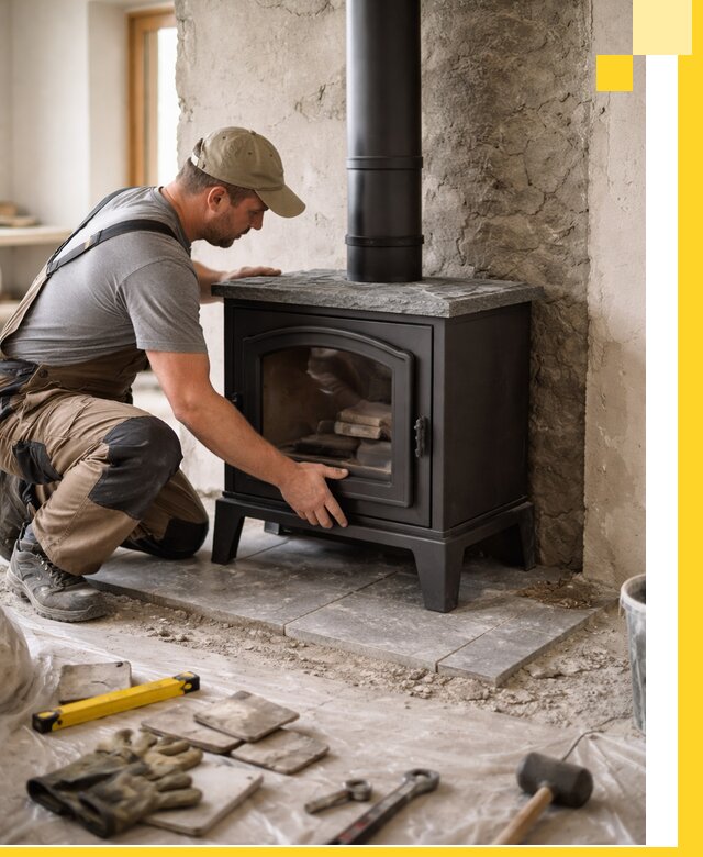 Профессиональный монтаж печей и каминов в Рузаевке под ключ