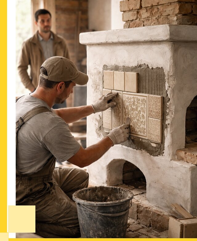 Отделка печей и банных печей в Рузаевке от 36288 р. | ЭриданРзв