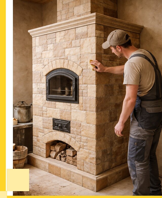 Облицовка печей в Рузаевке от 4666 р. под ключ | ЭриданРзв