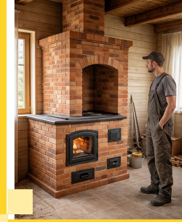 Кирпичные печи в Рузаевке: купить от 155520 р. | ЭриданРзв