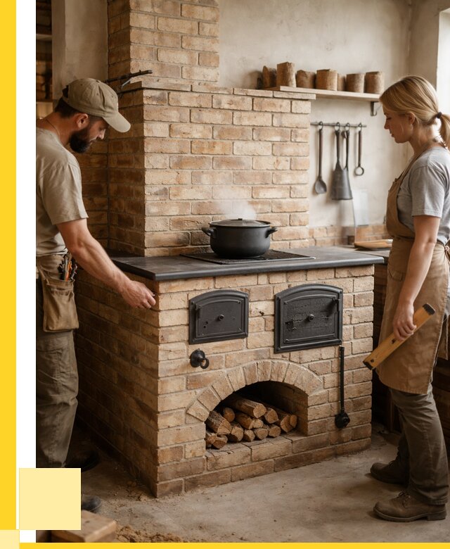 Варочно отопительные печи в Рузаевке от 93312 р. | ЭриданРзв