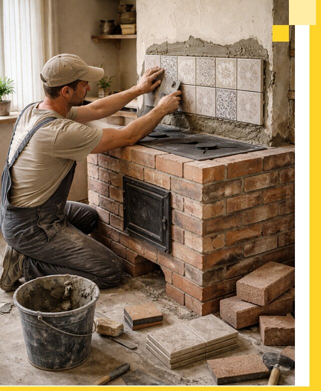 Печи с плитой на заказ монтаж гарантия и сервис в Рузаевке