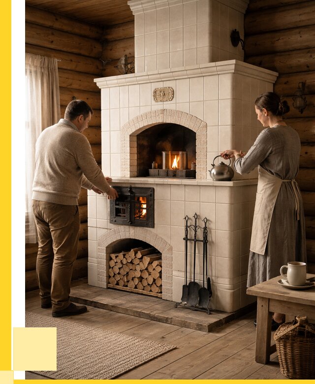 Русские печи в Рузаевке: установка от 155520 р. ЭриданРзв