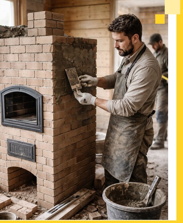 Изготовление и установка печей-шведок под ключ в Рузаевке