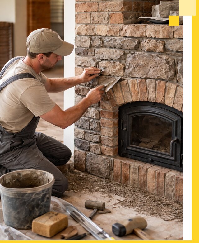 Печи для дома под ключ в Рузаевке, установка и доставка