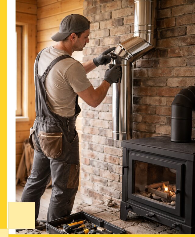 Монтаж дымоходов для печей в Рузаевке от 7776 р. | ЭриданРзв