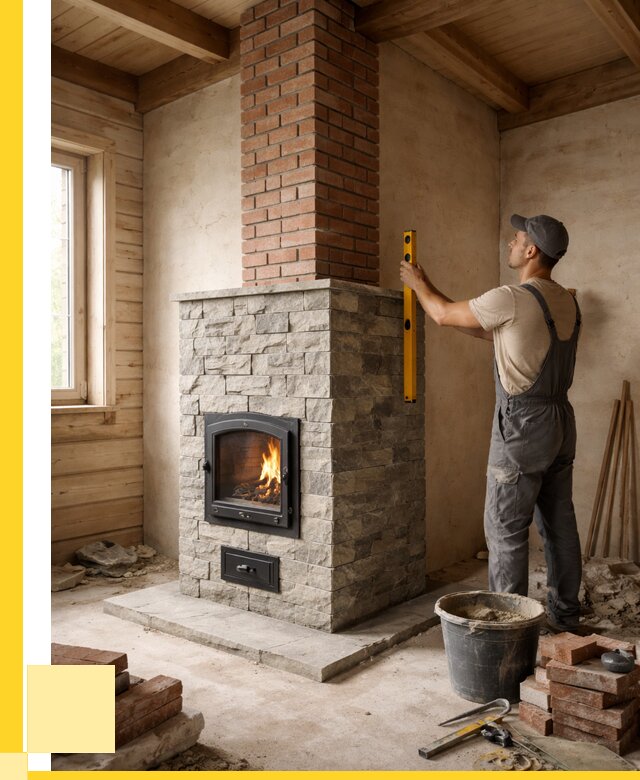 Печи и дымоходы под ключ в Рузаевке от 46656 р., ЭриданРзв