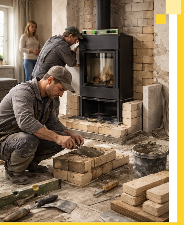 Печи и камины под ключ: проект, установка в Рузаевке