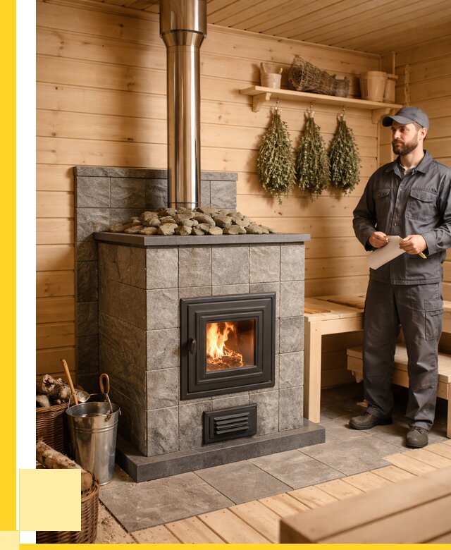 Печи для бани под ключ в Рузаевке от 124416 р. | ЭриданРзв