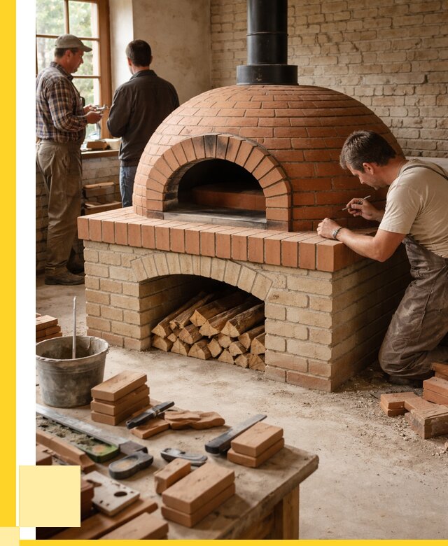 Помпейская печь дровяная для пиццы в Рузаевке | ЭриданРзв от 207360 р.