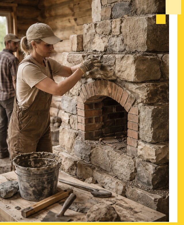 Каменные печи на заказ и монтаж в Рузаевке, долговечные решения