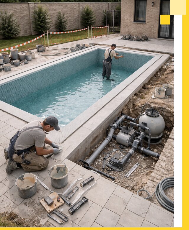 Строительство бассейнов под ключ в Рузаевке: проекты и монтаж