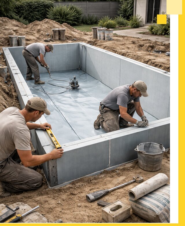 Профессиональный монтаж бассейнов под ключ в Рузаевке с гарантией