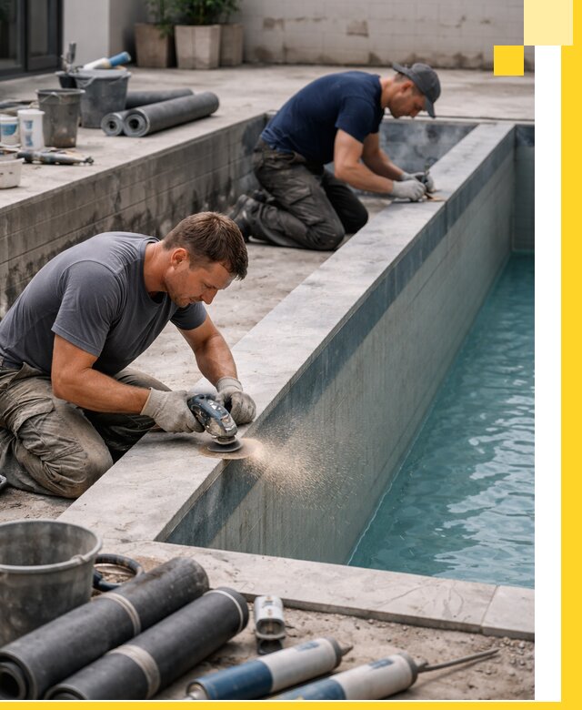 Профессиональный ремонт бассейнов под ключ в Рузаевке