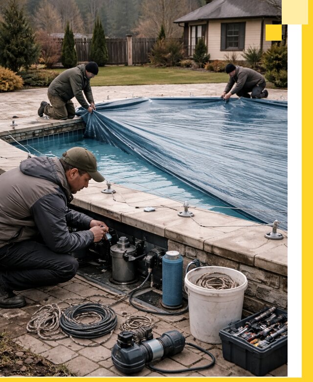 Консервация бассейнов в Рузаевке: подготовка к длительному хранению