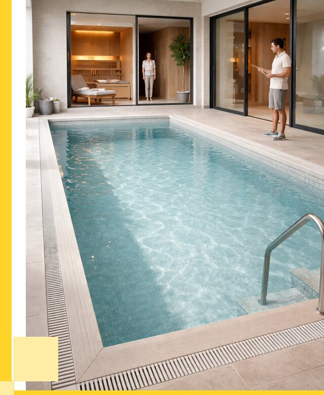 Отделка бассейна пленкой ПВХ в Рузаевке от 3629 р. - ЭриданРзв