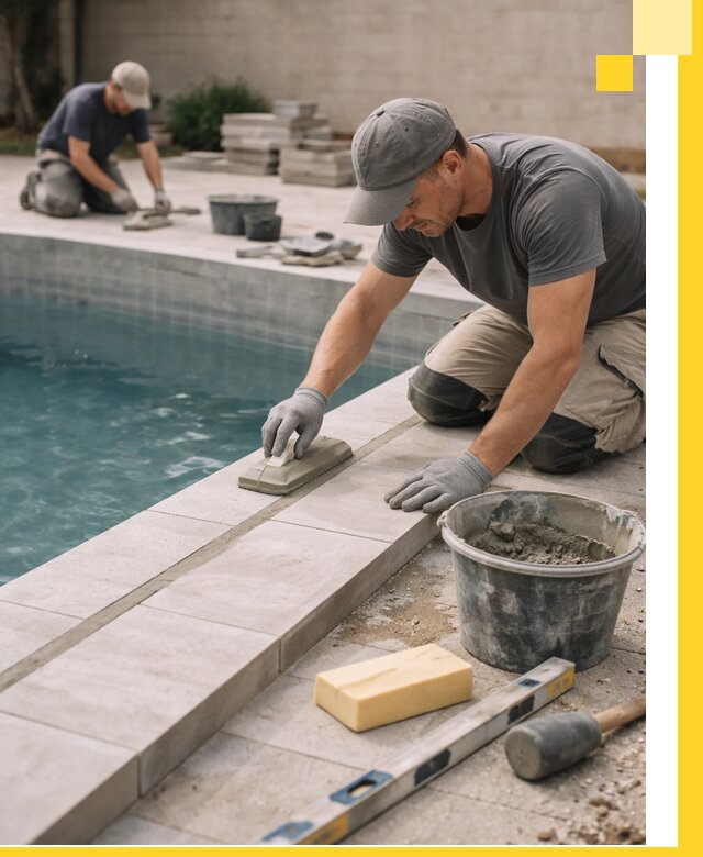 Отделка бассейнов в Рузаевке: декоративная отделка и гидроизоляция