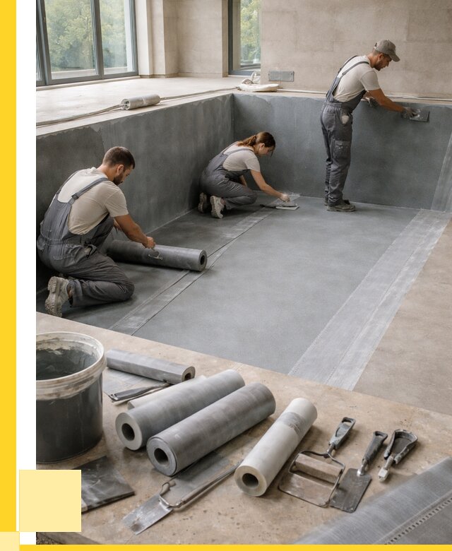 Гидроизоляция бассейнов в Рузаевке от 2074 р., ЭриданРзв