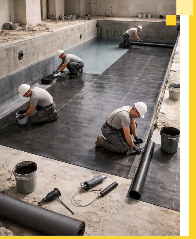 Профессиональная гидроизоляция бассейнов и чаш в Рузаевке под ключ