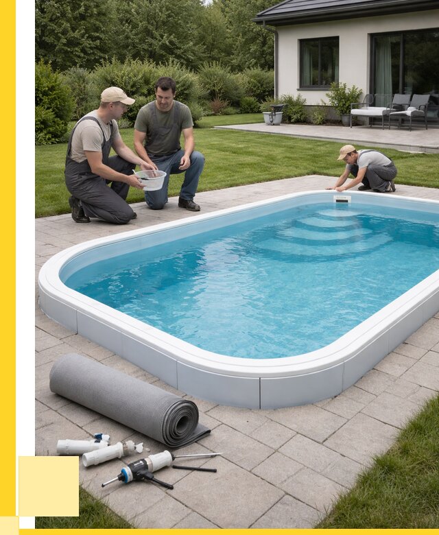 Пластиковый бассейн купить в Рузаевке от 259200 р., ЭриданРзв