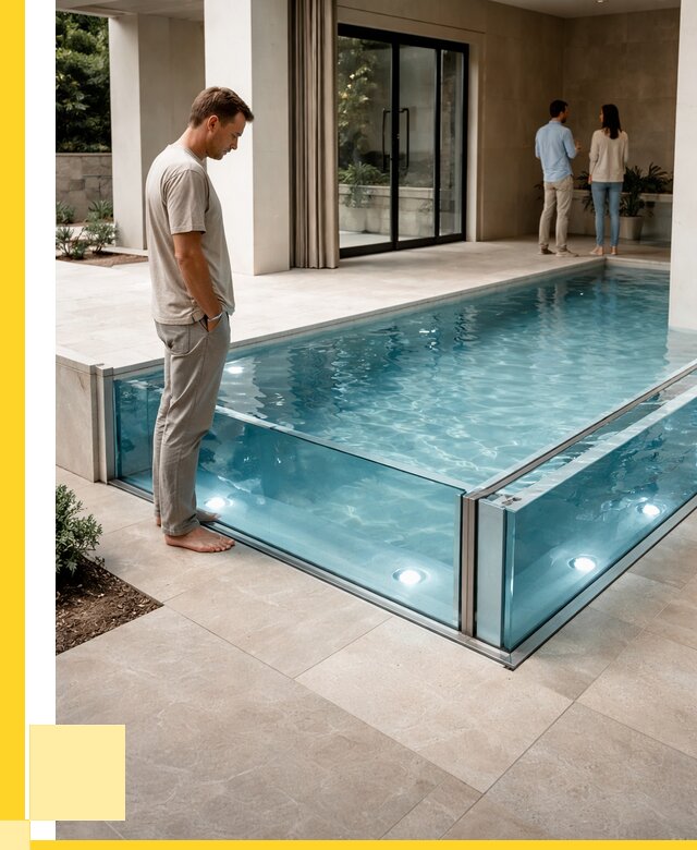 Стеклянные бассейны в Рузаевке от 1244160 р. | ЭриданРзв — мозаика