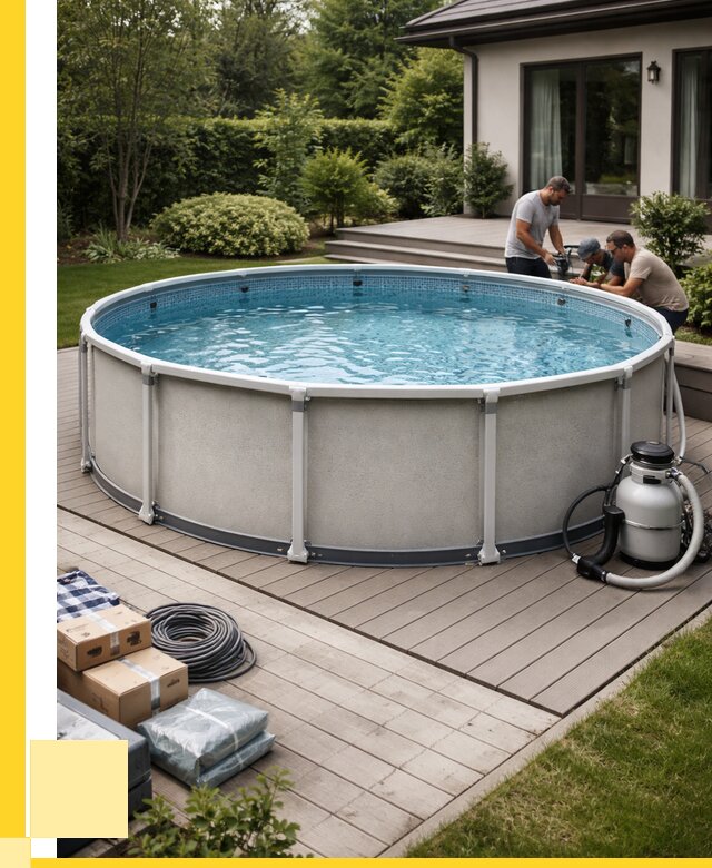 Купить каркасные бассейны в Рузаевке от 46656 р. | ЭриданРзв