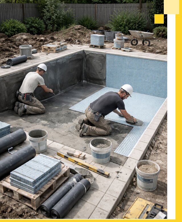 Проектирование и строительство стационарных бассейнов в Рузаевке