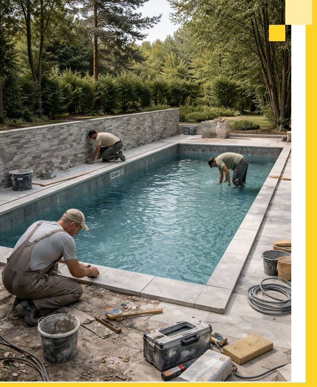 Проектирование и строительство частных бассейнов в Рузаевке