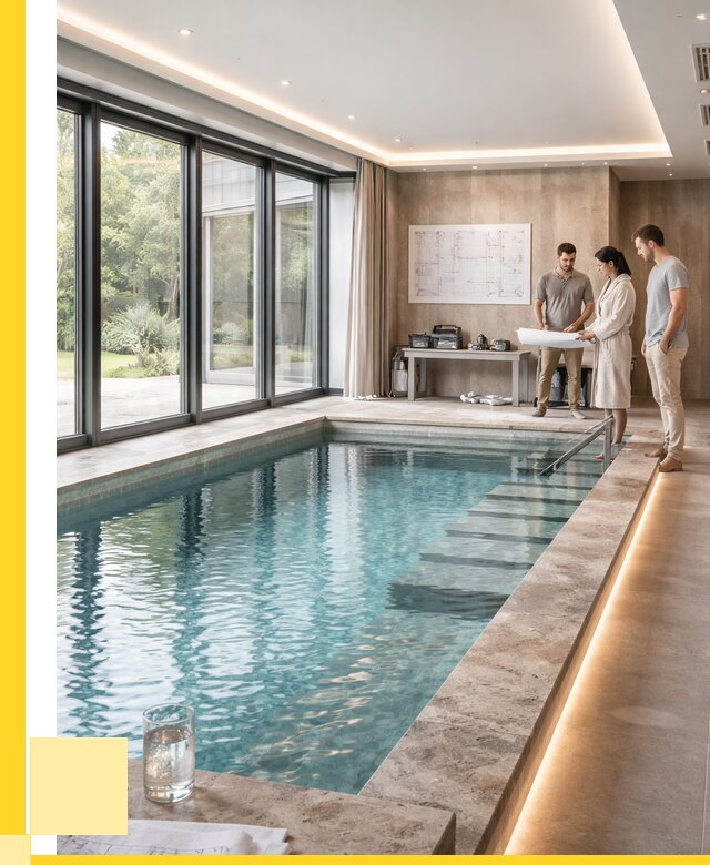 Закрытые бассейны под ключ в Рузаевке от 2592000 р. | ЭриданРзв