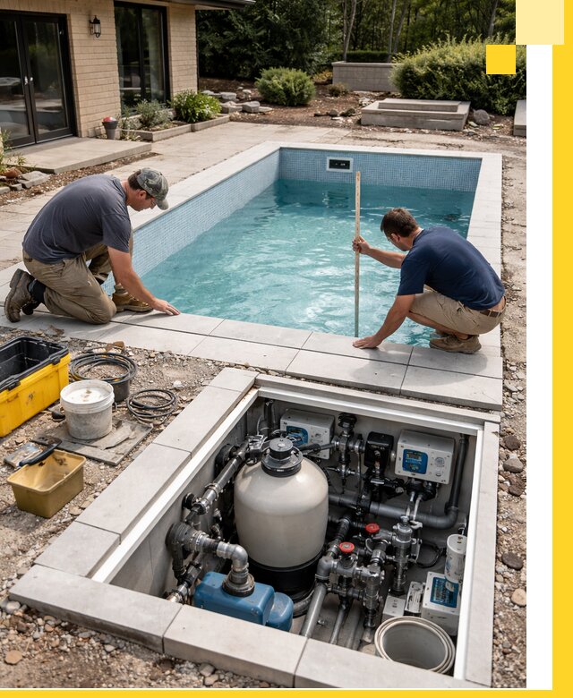 Строительство качественных домашних бассейнов под ключ в Рузаевке