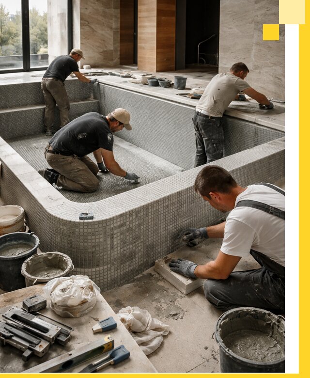 Строительство и установка СПА бассейнов под ключ в Рузаевке