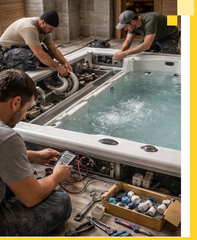 Гидромассажные бассейны под ключ в Рузаевке, дизайн и монтаж