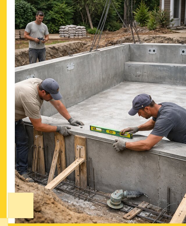 Монтаж чаши бассейна в Рузаевке под ключ от 259200 р., ЭриданРзв