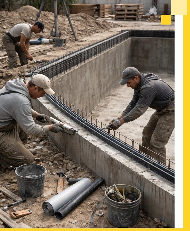 Качественный монтаж чаши бассейна в Рузаевке под ключ с гарантией