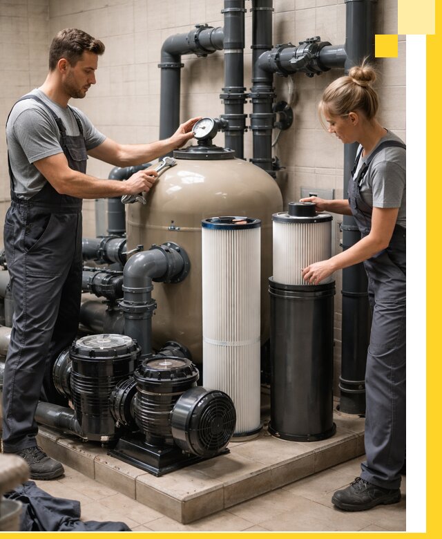 Фильтры и системы фильтрации для бассейнов в Рузаевке