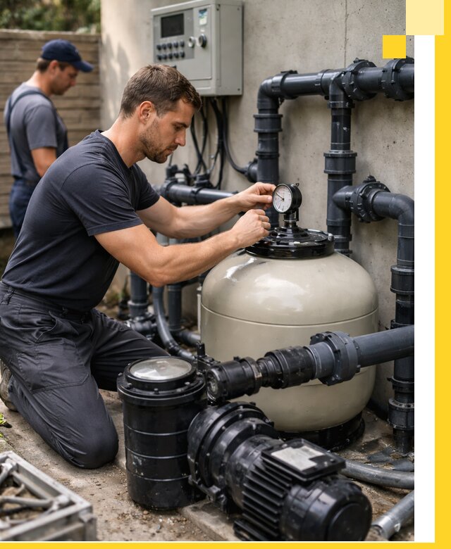 Поставка и монтаж фильтровального оборудования для бассейнов в Рузаевке