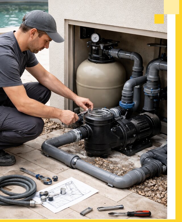 Поставка, монтаж и сервис насосов для бассейнов в Рузаевке